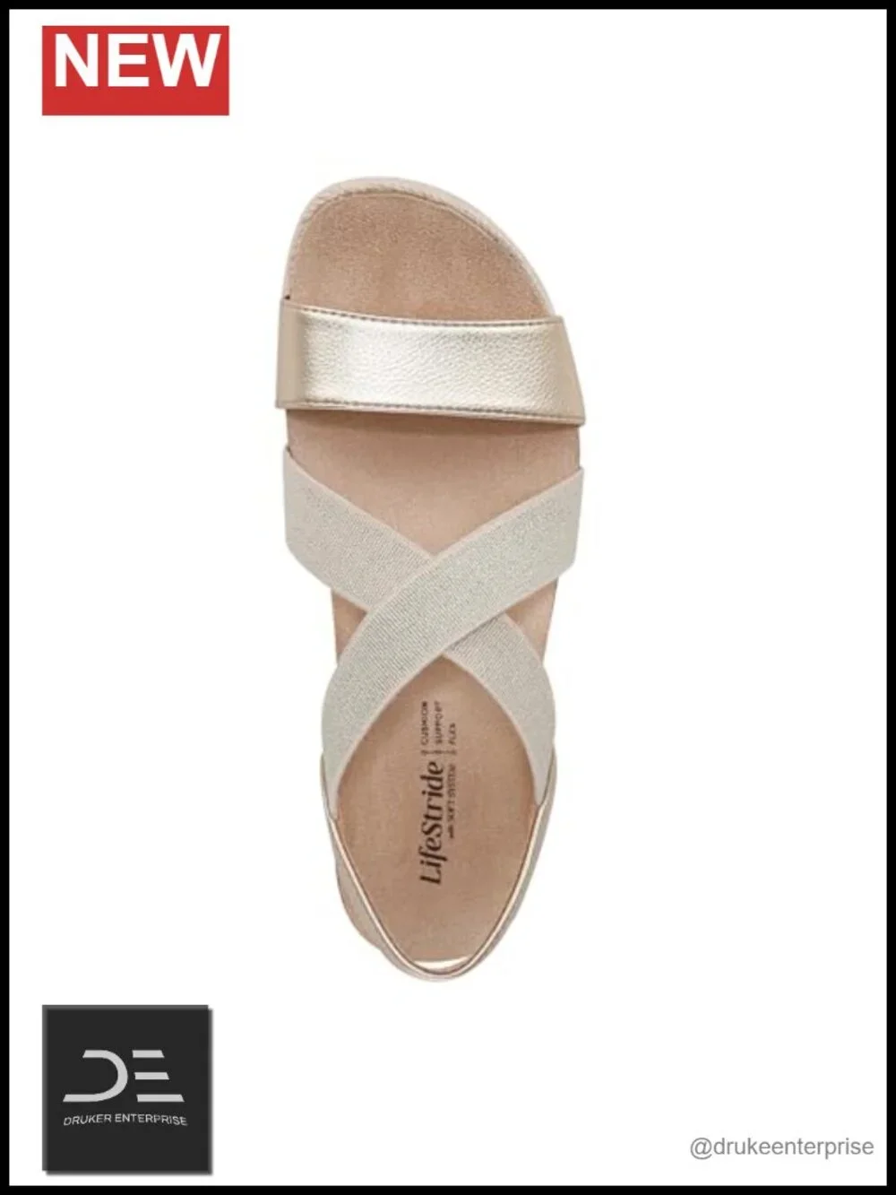Women's Strappy Wedge Sandals Espadrille Comfort Cushion Open Toe